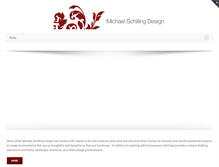 Tablet Screenshot of michaelschillingdesign.com